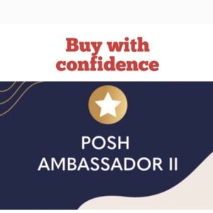 Buy with Confidence/Posh Ambassador II 5 Star Seller
